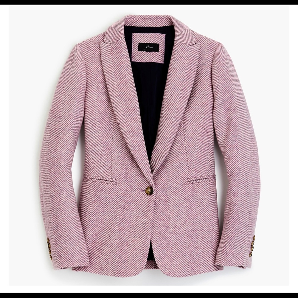 NWT J. Crew Parke Blazer Herringbone Sz 8P